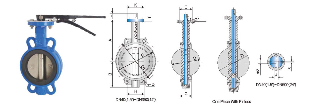 Materials of Concentric Butterfly Valve Main Parts