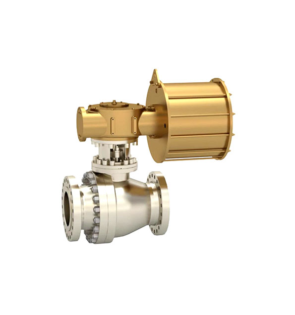2 Air Actuated Ball Valve
